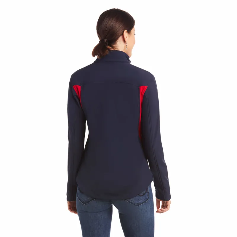 Ariat Womens New Team Softshell in Navy-1
